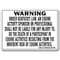 Signmission 14 in Height, Vinyl, 14" x 10", WS-D-1014-Kentucky WS-D-1014-Kentucky - alternate 1